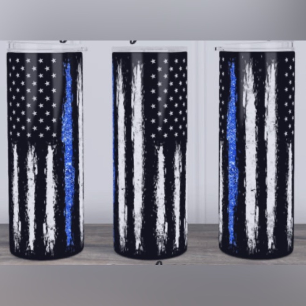 Thin Blue Line Tumbler